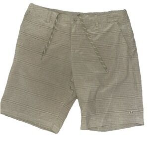 Hang Ten Men's Hybrid Lightweight 4-Way Stretch‎ Comfort Quick Dry Shorts Tan 38